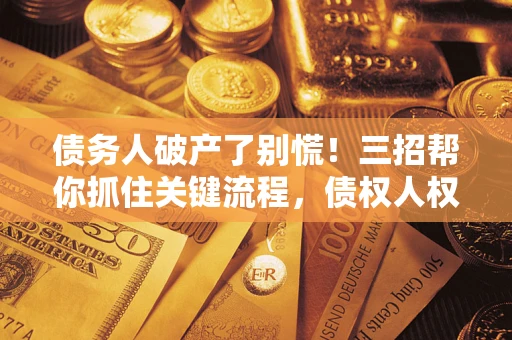 北京债务人破产了别慌！三招帮你抓住关键流程，债权人权益不再缩水