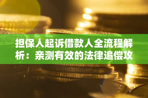 北京担保人起诉借款人全流程解析：亲测有效的法律追偿攻略