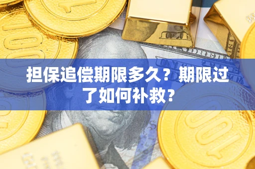 北京担保追偿期限多久？期限过了如何补救？
