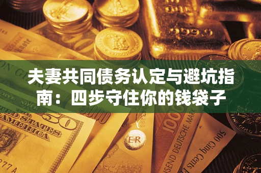 北京夫妻共同债务认定与避坑指南：四步守住你的钱袋子