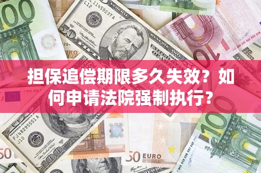 北京担保追偿期限多久失效？如何申请法院强制执行？