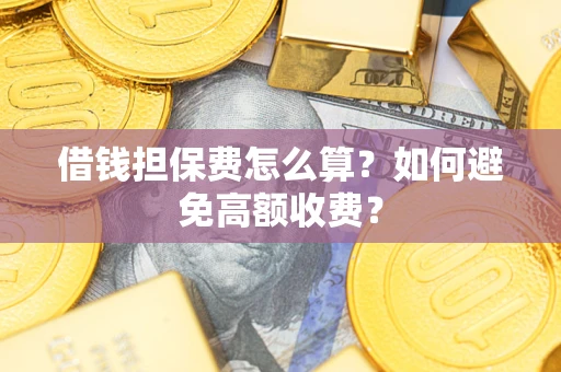 北京借钱担保费怎么算？如何避免高额收费？