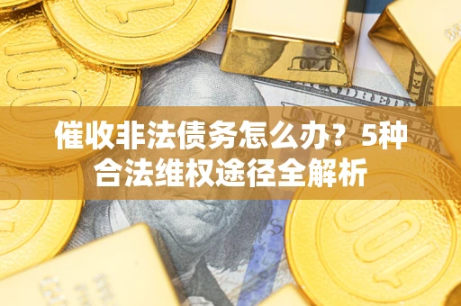 北京催收非法债务怎么办？5种合法维权途径全解析
