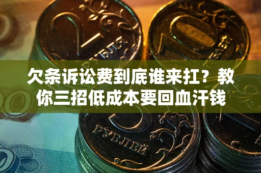 北京欠条诉讼费到底谁来扛？教你三招低成本要回血汗钱